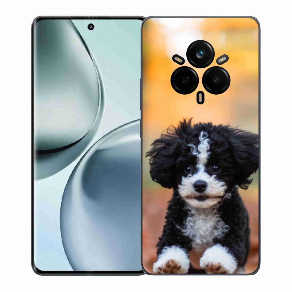 Gelový kryt mmCase na Realme 14 Pro+ 5G - roztomilé štěně 2