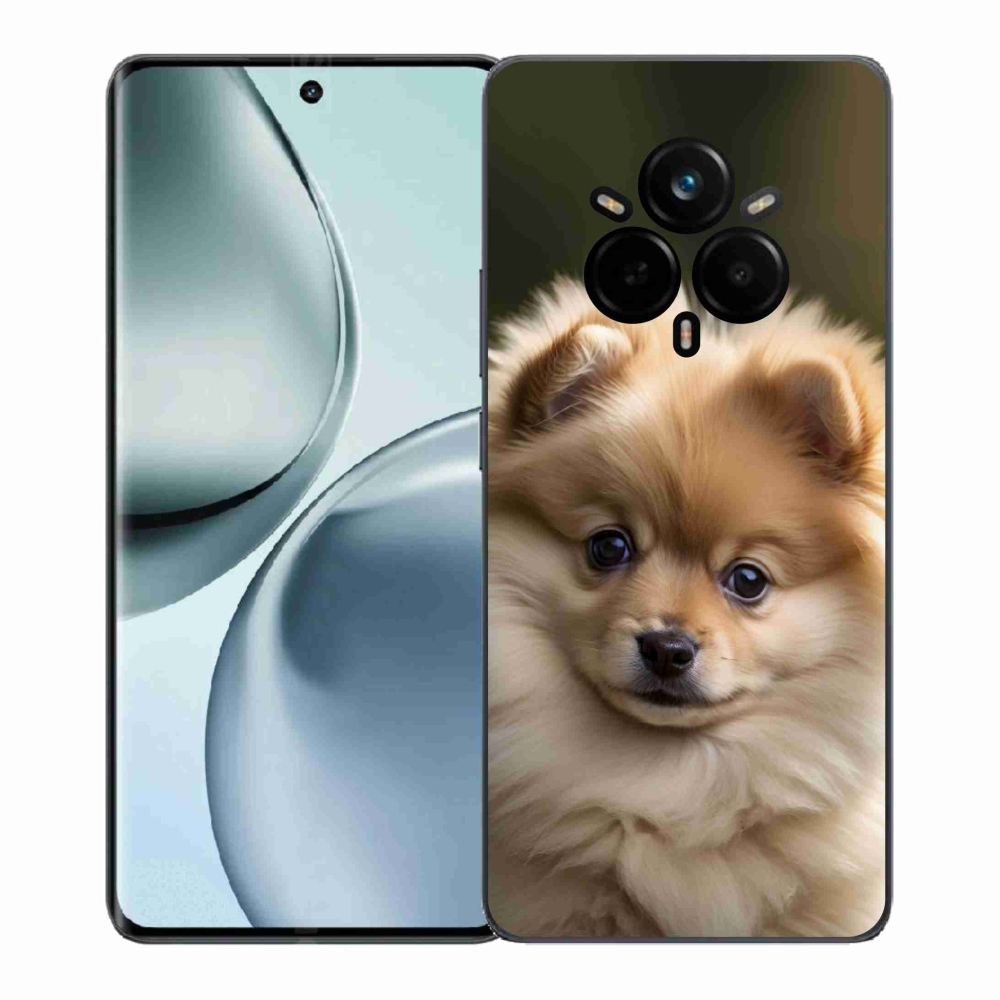 Gelový kryt mmCase na Realme 14 Pro 5G - roztomilý pomeranian 2
