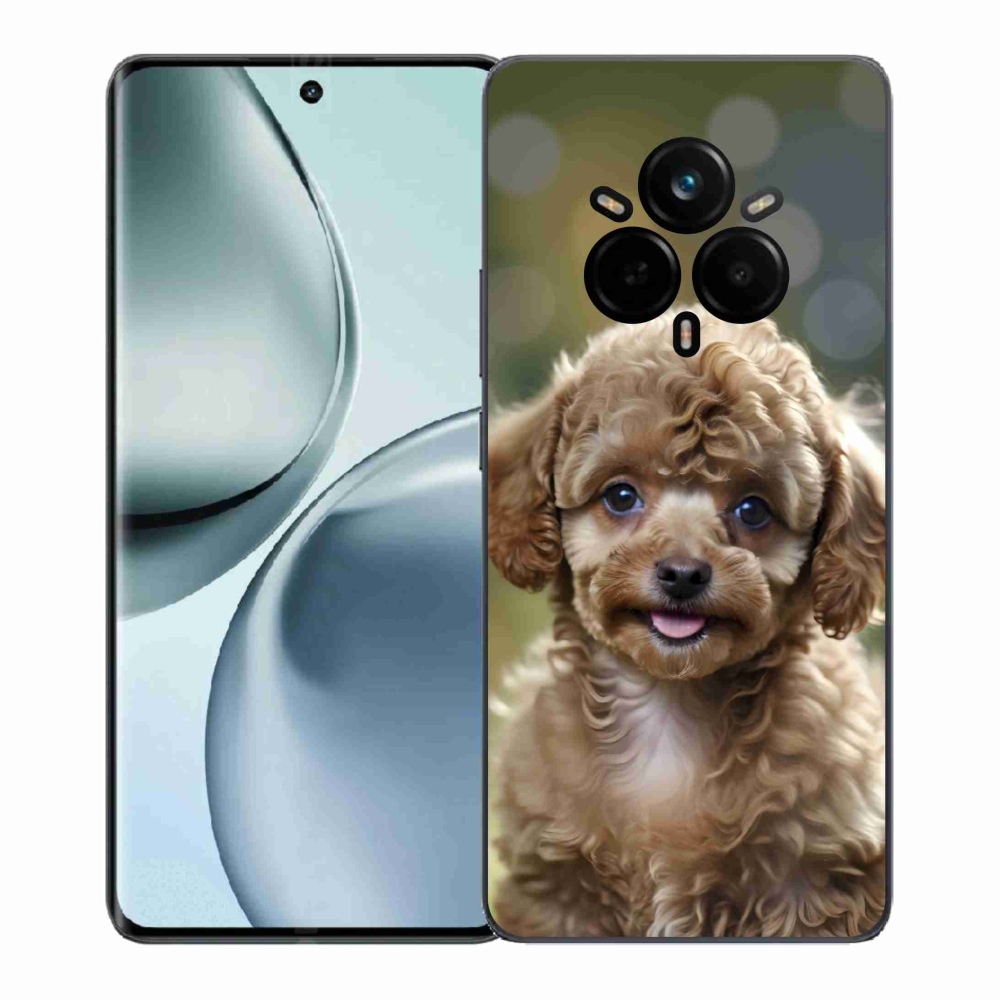 Gelový kryt mmCase na Realme 14 Pro 5G - roztomilý pudl