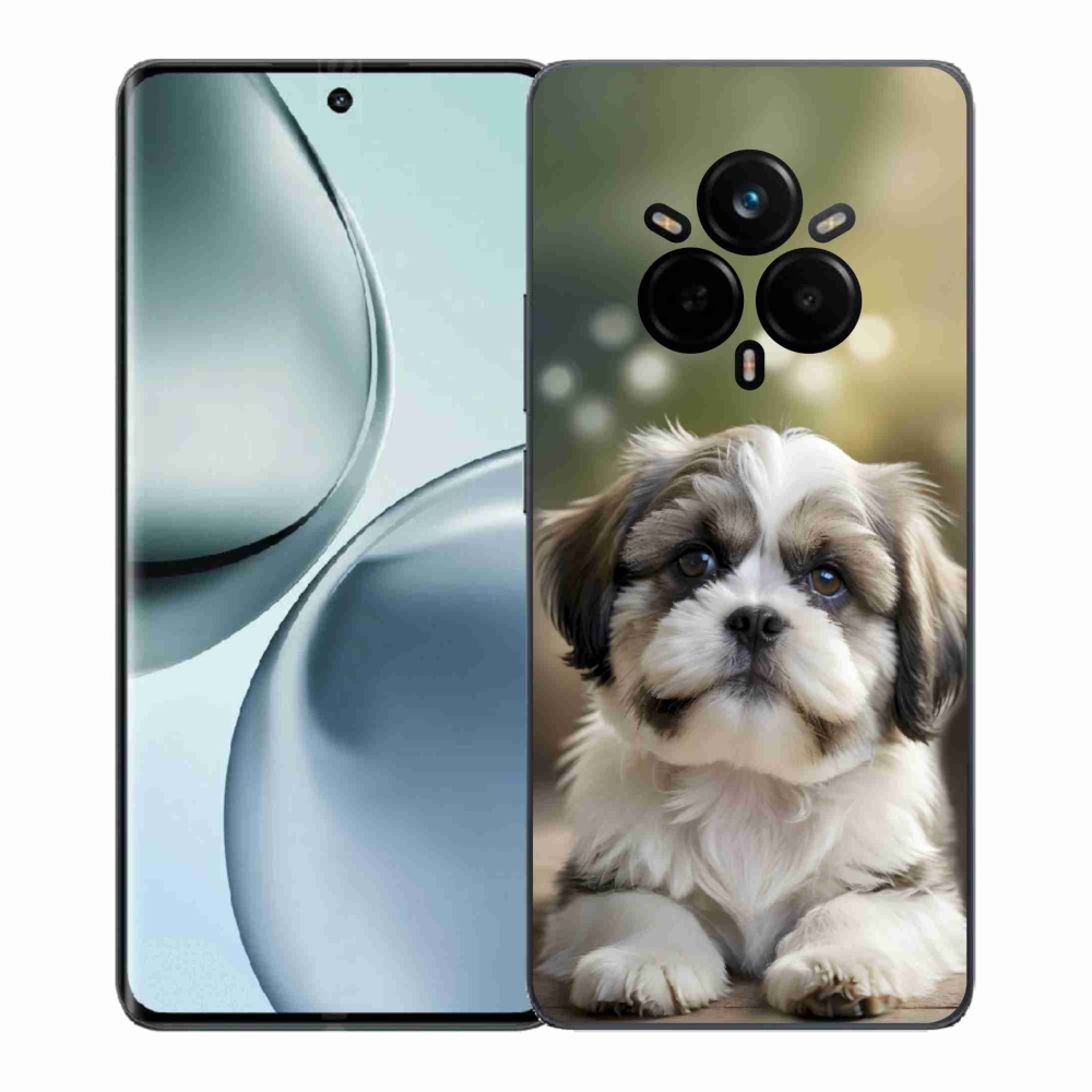 Gelový kryt mmCase na Realme 14 Pro 5G - roztomilý shih-tzu