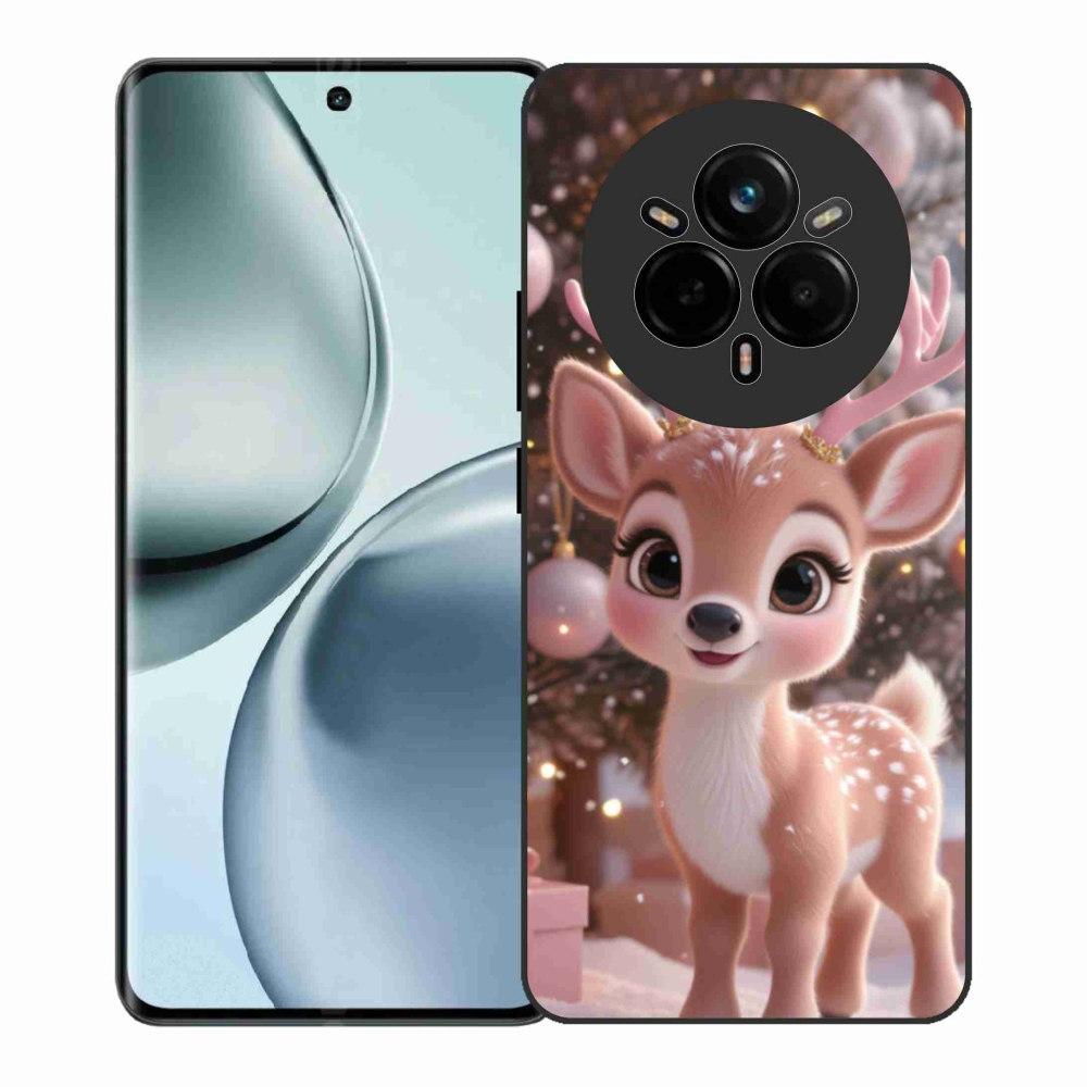 Gelový kryt mmCase na Realme 14 Pro+ 5G - roztomilý sob