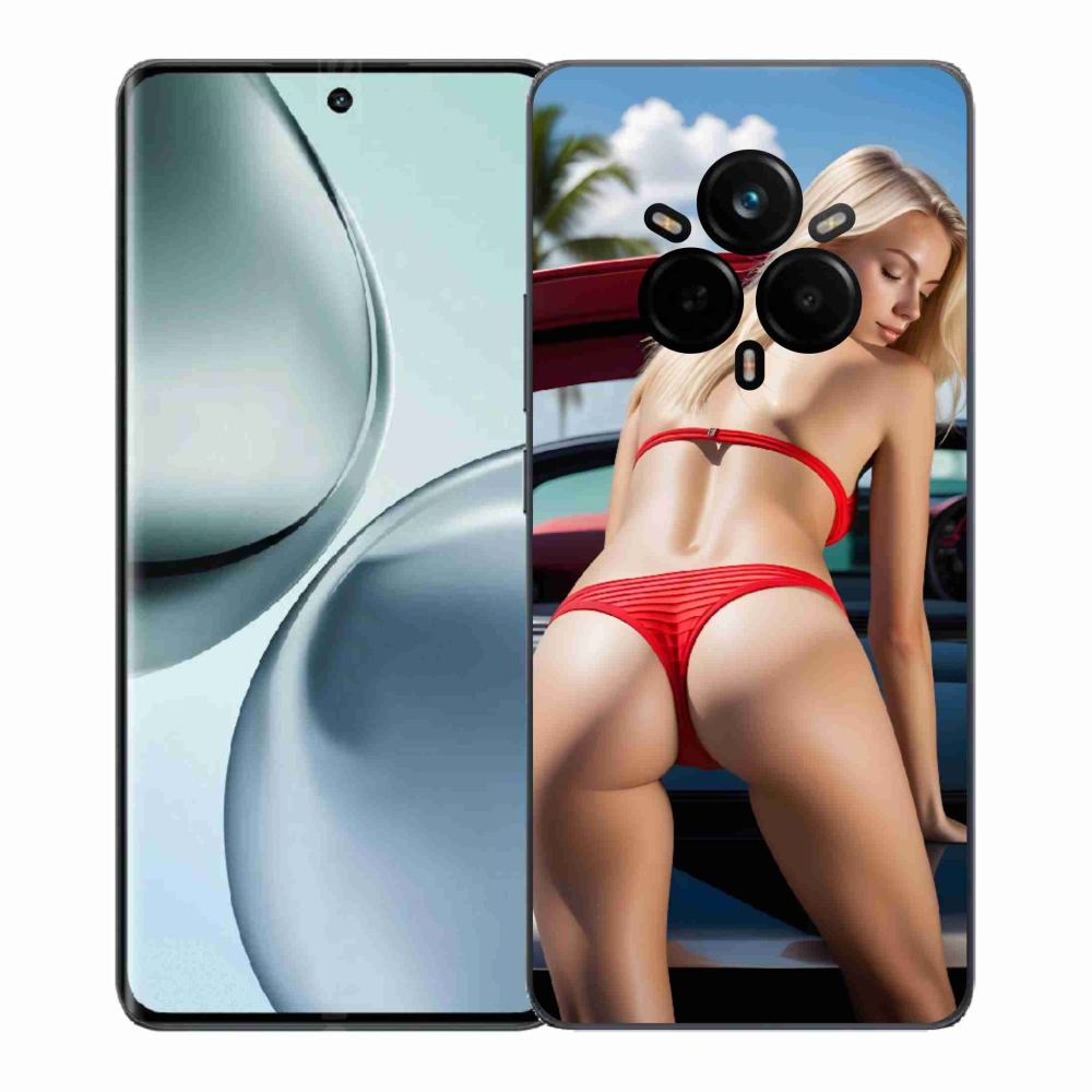 Gelový kryt mmCase na Realme 14 Pro+ 5G - sexy žena 2