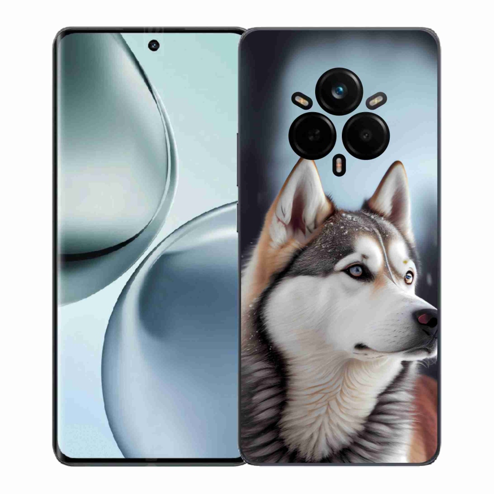 Gelový kryt mmCase na Realme 14 Pro 5G - sibiřský husky