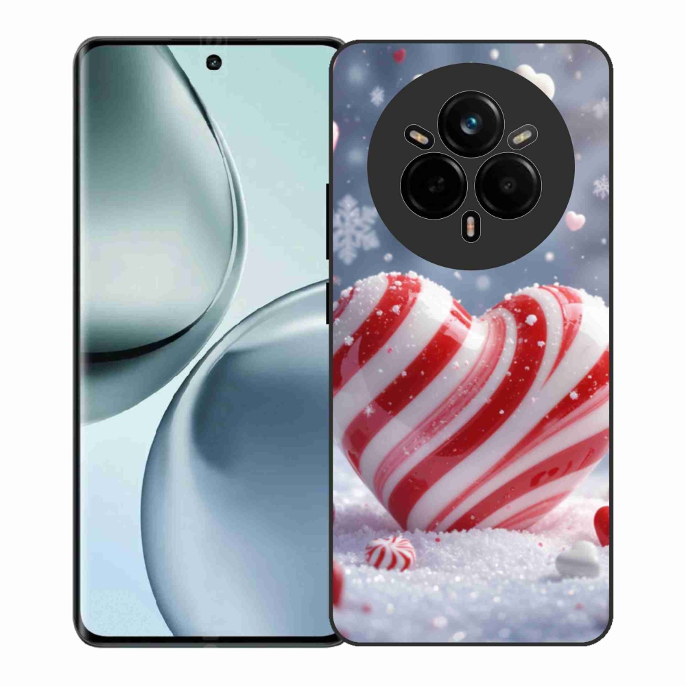 Gelový kryt mmCase na Realme 14 Pro+ 5G - sladké srdce