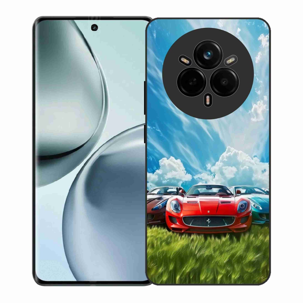 Gelový kryt mmCase na Realme 14 Pro+ 5G - sportovní vozy