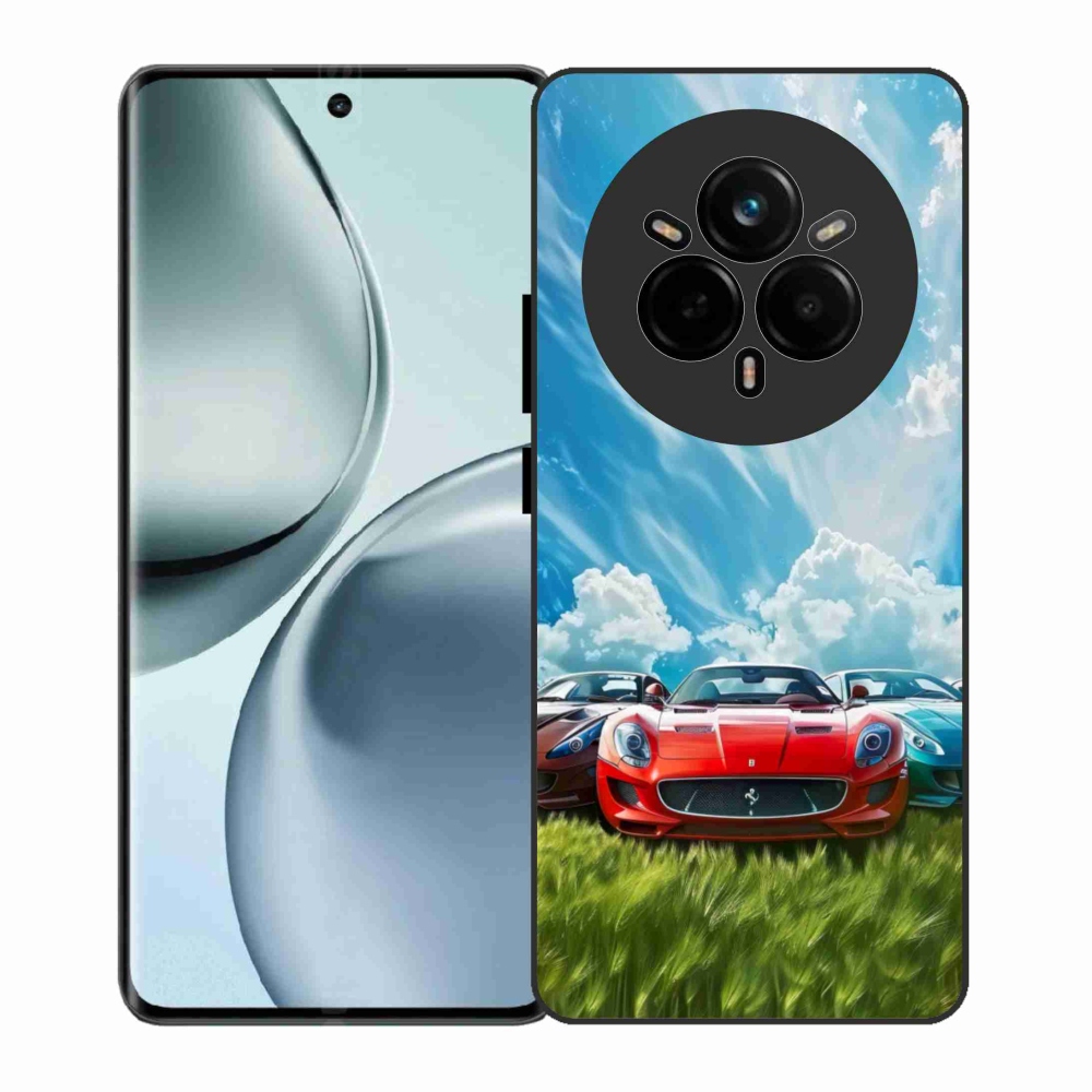 Gelový kryt mmCase na Realme 14 Pro 5G - sportovní vozy