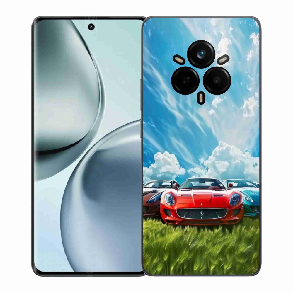 Gelový kryt mmCase na Realme 14 Pro 5G - sportovní vozy