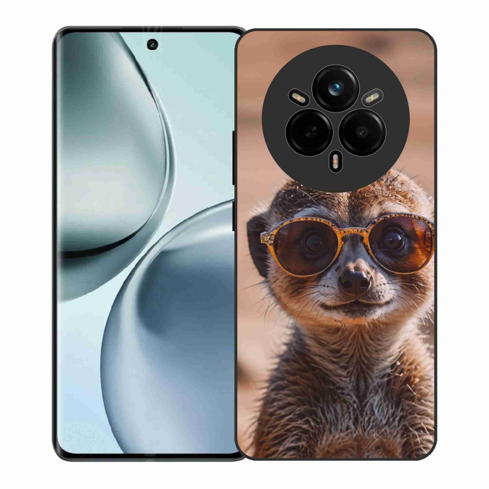 Gelový kryt mmCase na Realme 14 Pro+ 5G - stylová surikata