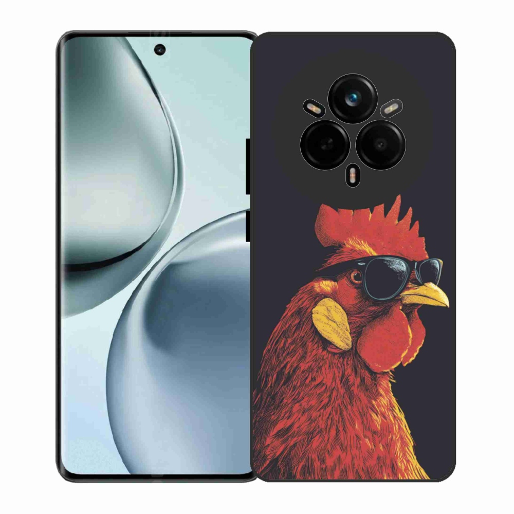 Gelový kryt mmCase na Realme 14 Pro 5G - stylový kohout