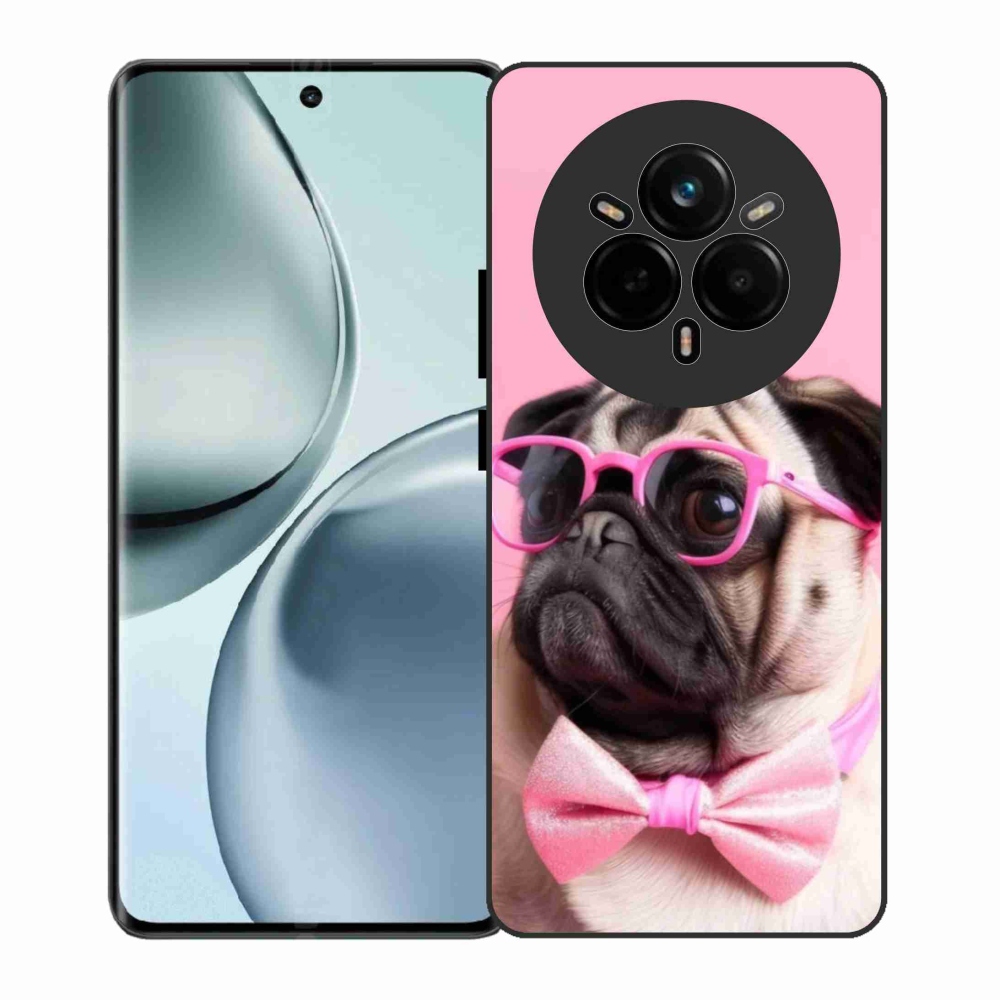 Gelový kryt mmCase na Realme 14 Pro 5G - stylový mops