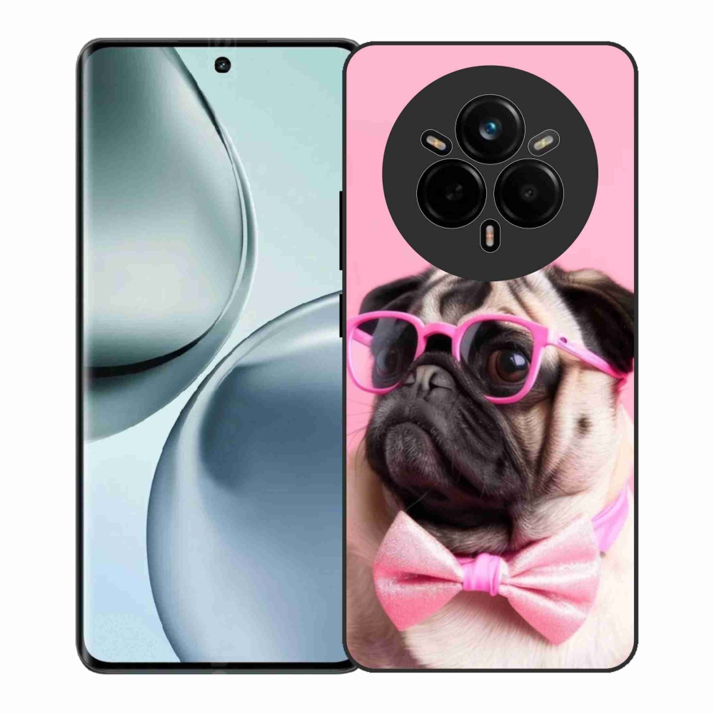 Gelový kryt mmCase na Realme 14 Pro+ 5G - stylový mops