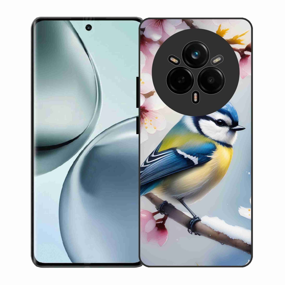 Gelový kryt mmCase na Realme 14 Pro 5G - sýkorka