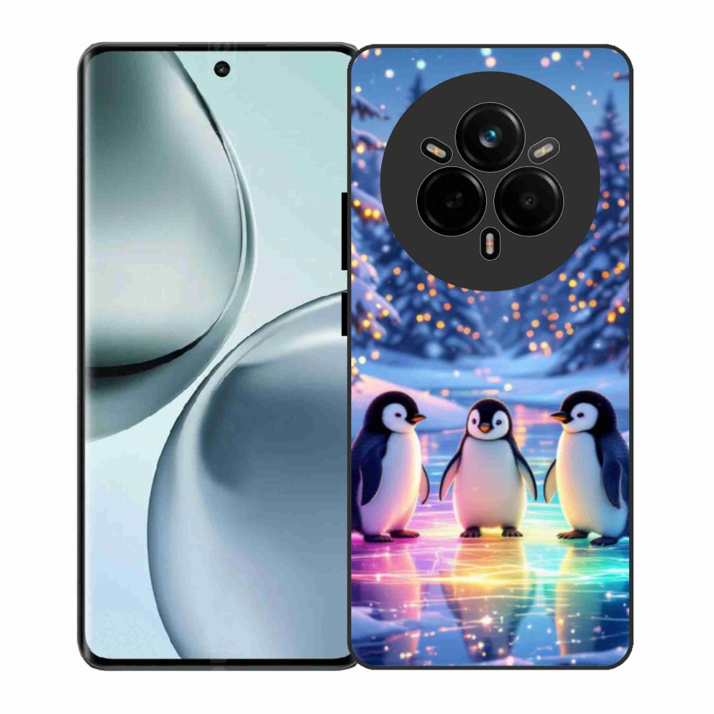 Gelový kryt mmCase na Realme 14 Pro 5G - tučnáci