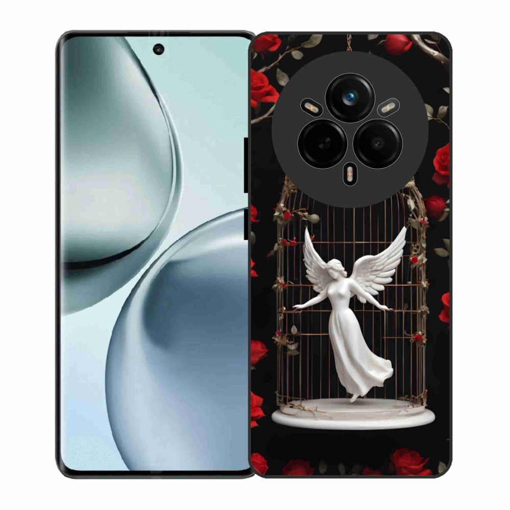 Gelový kryt mmCase na Realme 14 Pro 5G - uvězněný anděl