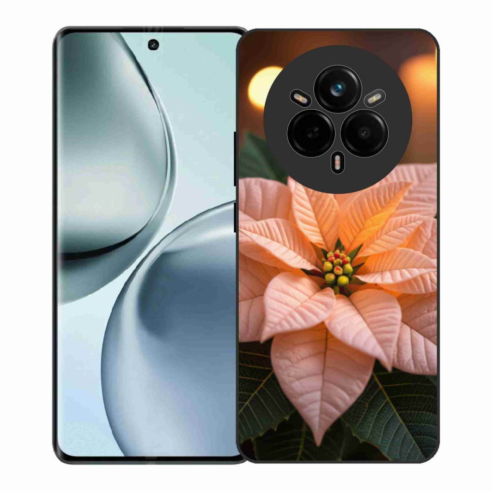 Gelový kryt mmCase na Realme 14 Pro+ 5G - vánoční hvězda