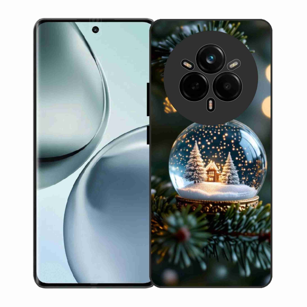 Gelový kryt mmCase na Realme 14 Pro 5G - vánoční koule 2