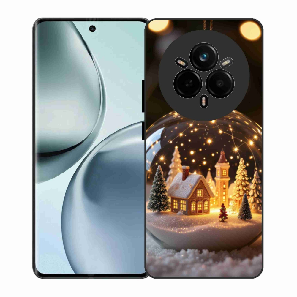 Gelový kryt mmCase na Realme 14 Pro 5G - vánoční koule 3