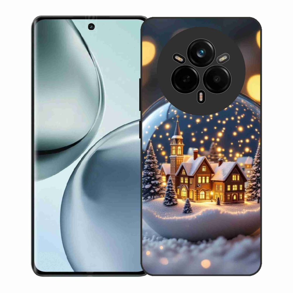 Gelový kryt mmCase na Realme 14 Pro+ 5G - vánoční koule 4