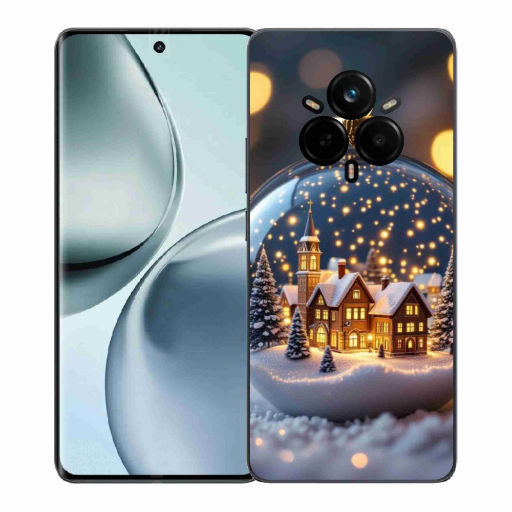 Gelový kryt mmCase na Realme 14 Pro 5G - vánoční koule 4
