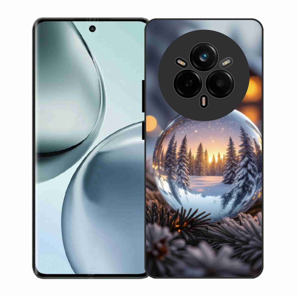 Gelový kryt mmCase na Realme 14 Pro 5G - vánoční ozdoba