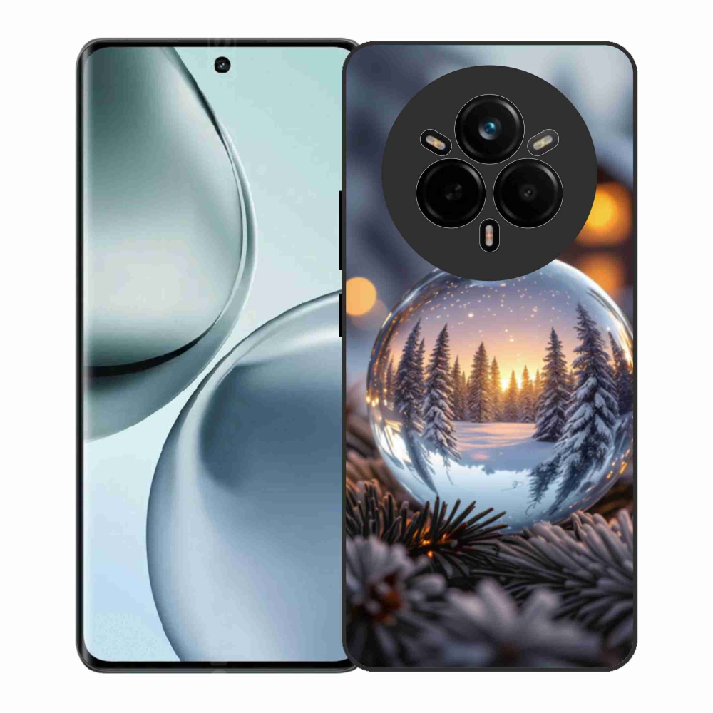 Gelový kryt mmCase na Realme 14 Pro+ 5G - vánoční ozdoba