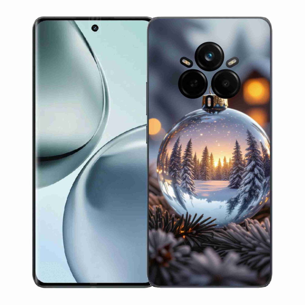 Gelový kryt mmCase na Realme 14 Pro 5G - vánoční ozdoba