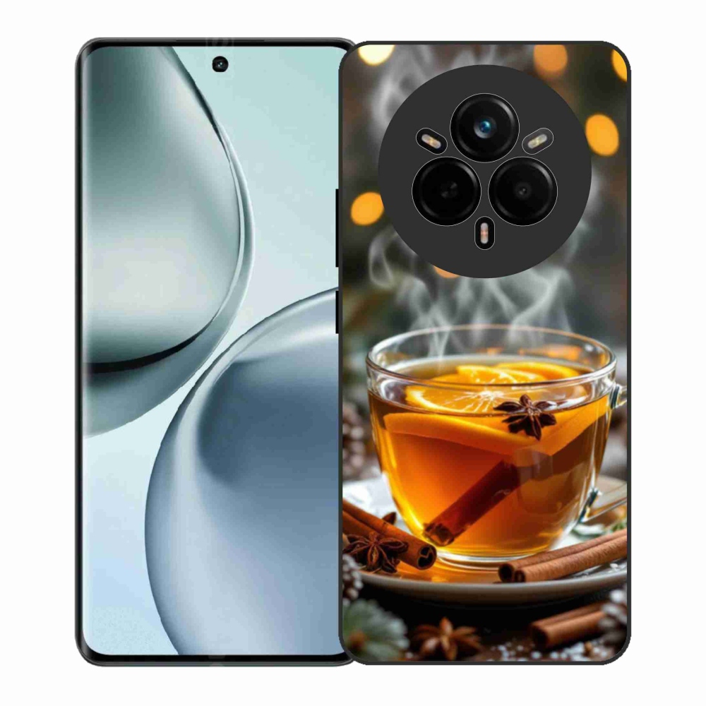 Gelový kryt mmCase na Realme 14 Pro+ 5G - vánoční punč