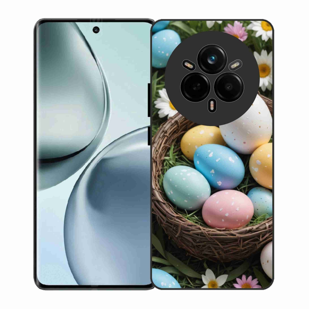 Gelový kryt mmCase na Realme 14 Pro 5G - velikonoční vajíčka 2