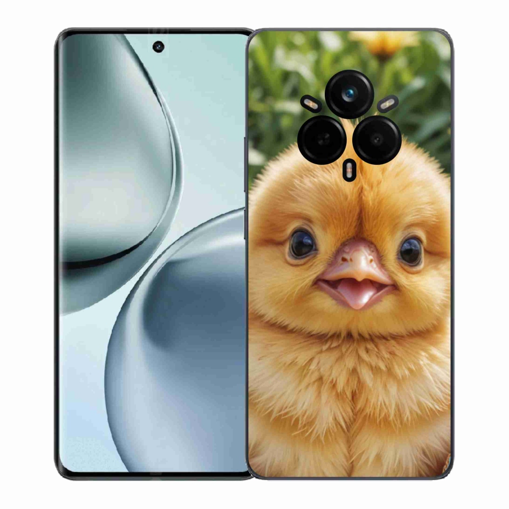 Gelový kryt mmCase na Realme 14 Pro 5G - veselé kuřátko