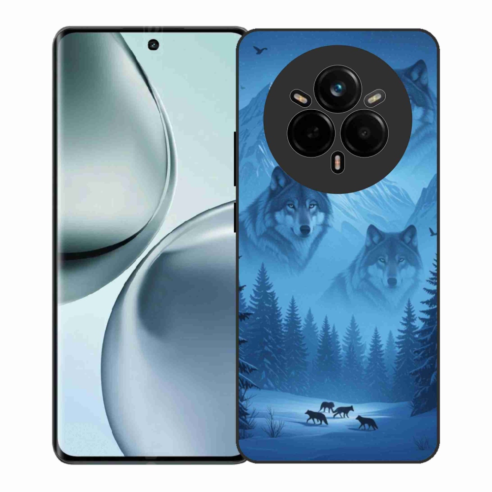 Gelový kryt mmCase na Realme 14 Pro+ 5G - vlčí smečka