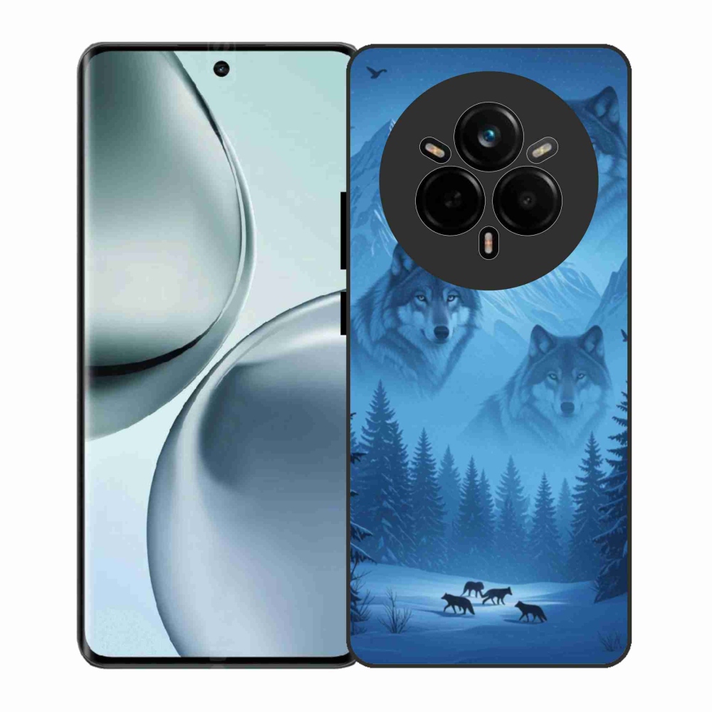 Gelový kryt mmCase na Realme 14 Pro 5G - vlčí smečka