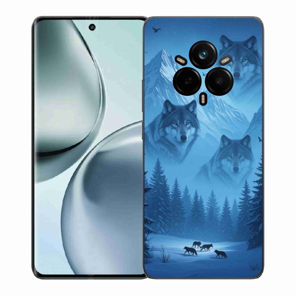 Gelový kryt mmCase na Realme 14 Pro 5G - vlčí smečka