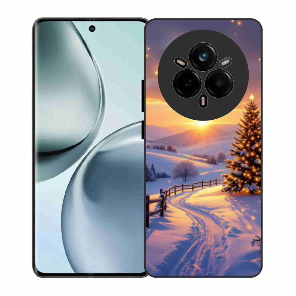 Gelový kryt mmCase na Realme 14 Pro 5G - zimní krajina