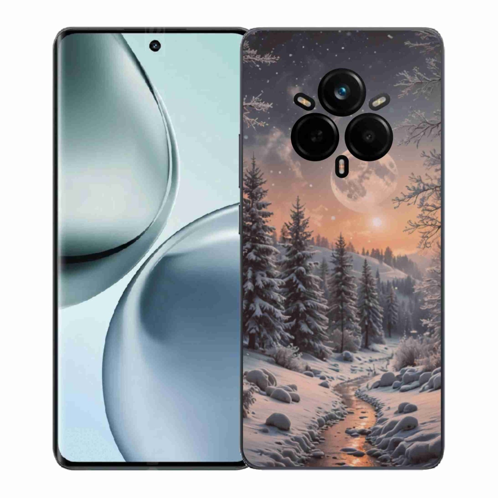 Gelový kryt mmCase na Realme 14 Pro 5G - zimní krajina 2