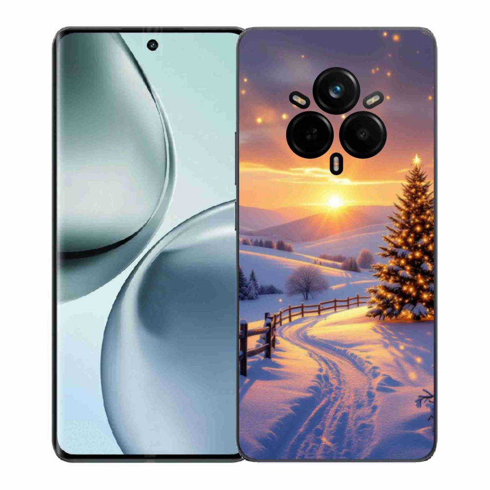 Gelový kryt mmCase na Realme 14 Pro 5G - zimní krajina