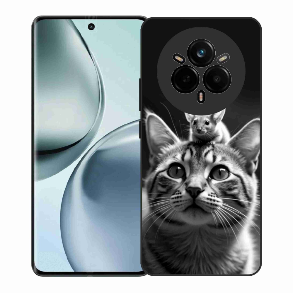 Gelový kryt mmCase na Realme 14 Pro+ 5G - zvířecí přátelství 2