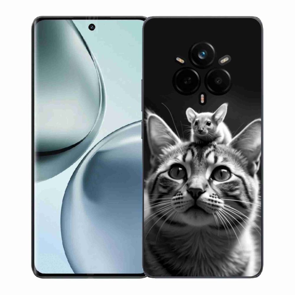 Gelový kryt mmCase na Realme 14 Pro+ 5G - zvířecí přátelství 2