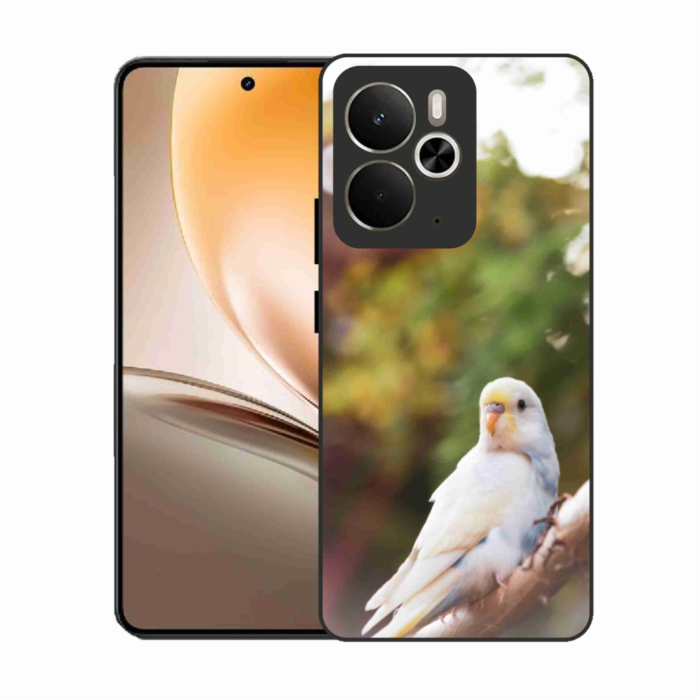 Gelový kryt mmCase na Realme 14T 5G/14 5G - andulka bílá