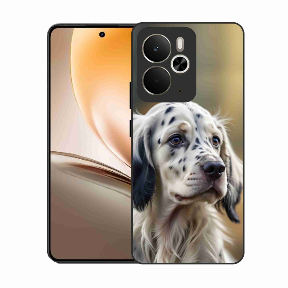 Gelový kryt mmCase na Realme 14T 5G/14 5G - anglický setr