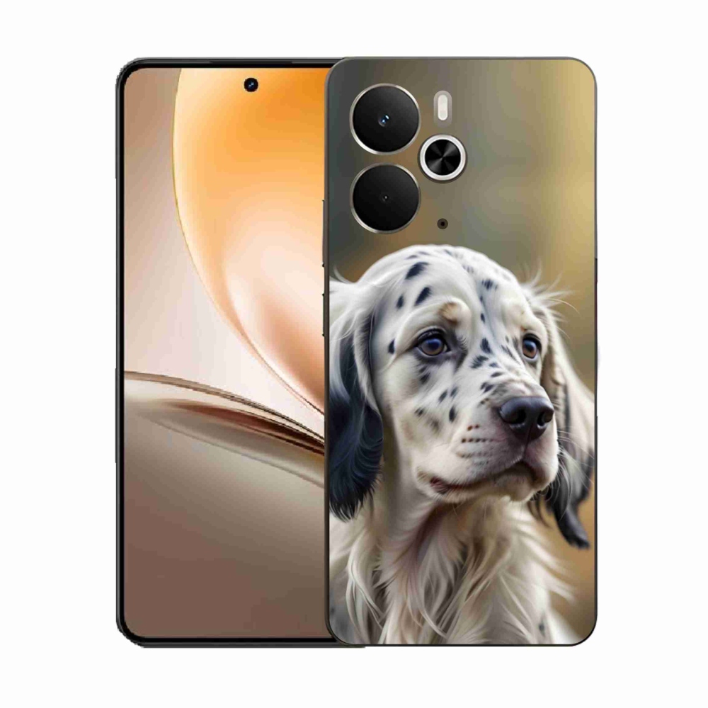 Gelový kryt mmCase na Realme 14T 5G/14 5G - anglický setr