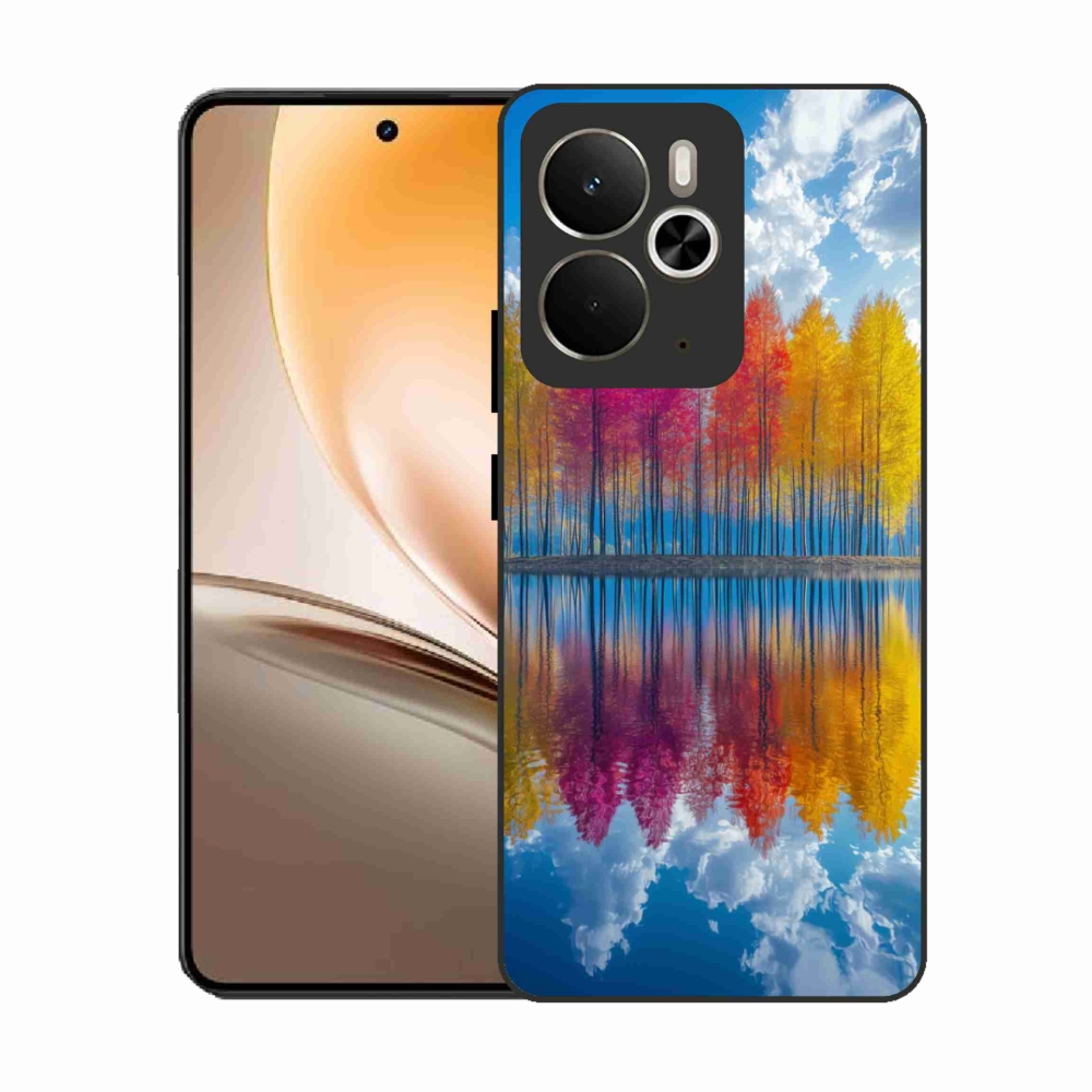 Gelový kryt mmCase na Realme 14T 5G/14 5G - barevné stromy