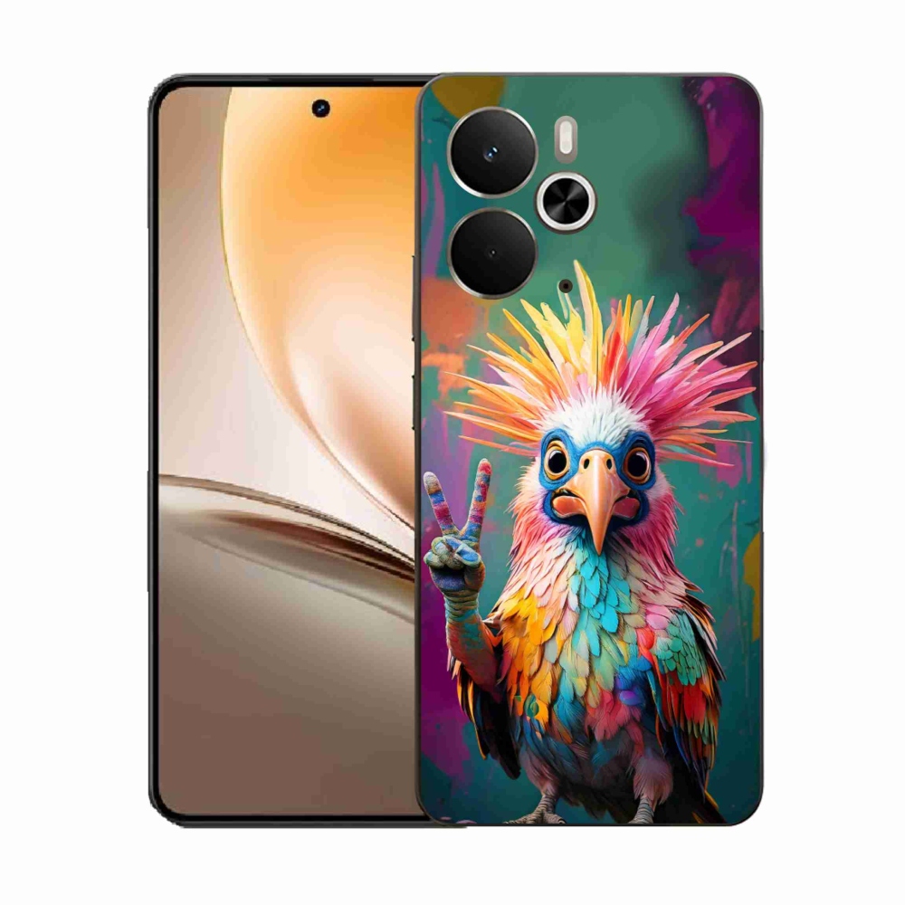 Gelový kryt mmCase na Realme 14T 5G/14 5G - barevný rebel