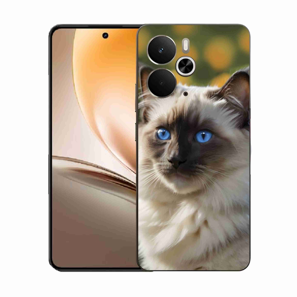 Gelový kryt mmCase na Realme 14T 5G/14 5G - bílý ragdoll