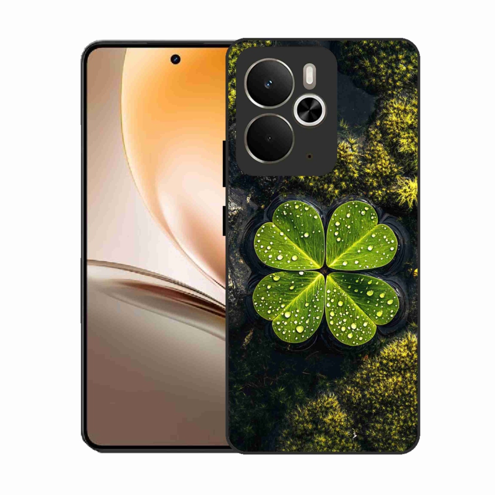 Gelový kryt mmCase na Realme 14T 5G/14 5G - čtyřlístek