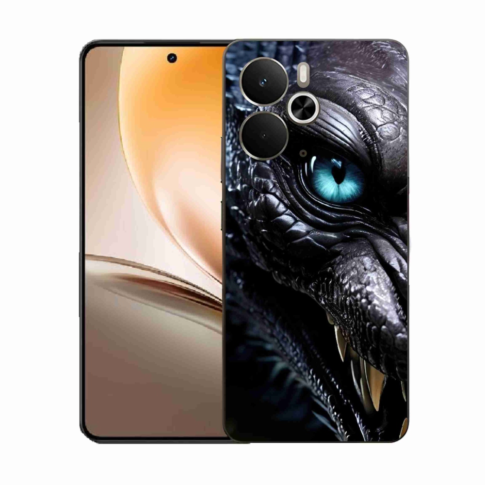 Gelový kryt mmCase na Realme 14T 5G/14 5G - dračí pohled