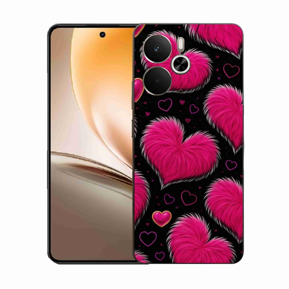 Gelový kryt mmCase na Realme 14T 5G/14 5G - hebká srdce