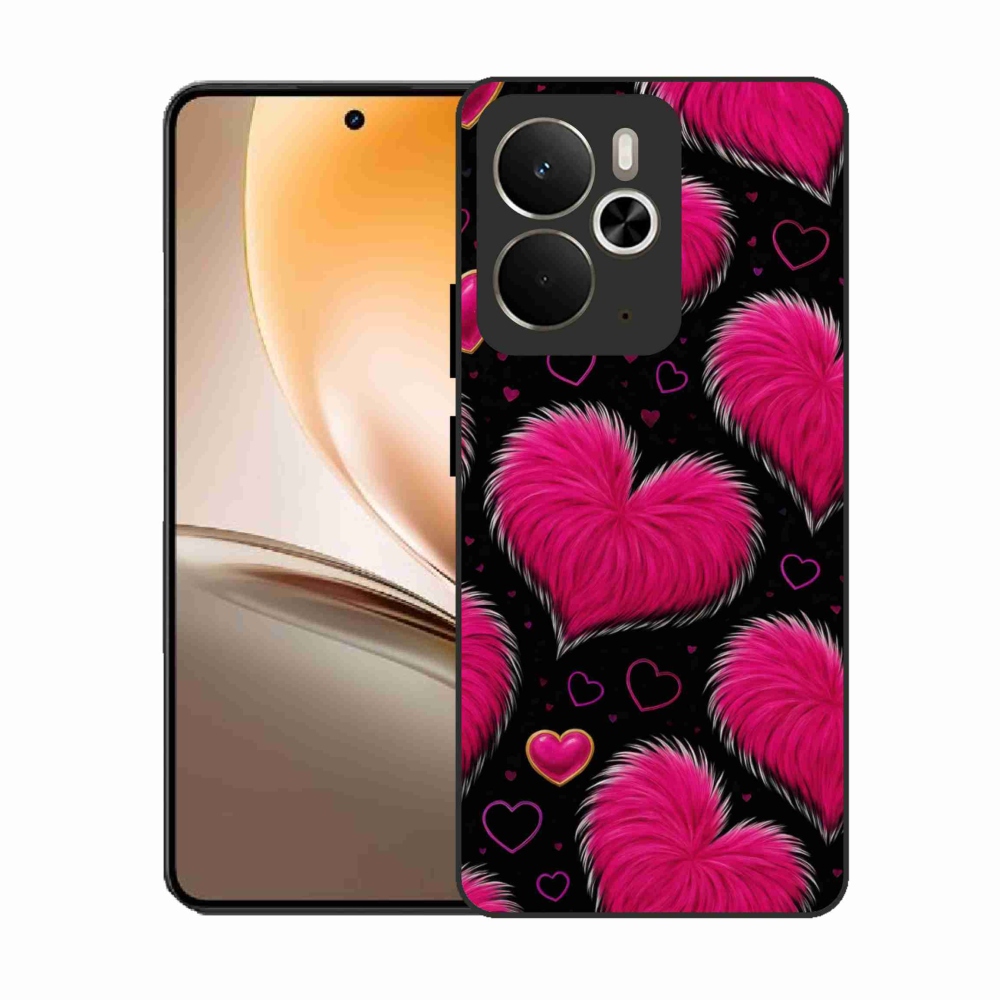 Gelový kryt mmCase na Realme 14T 5G/14 5G - hebká srdce