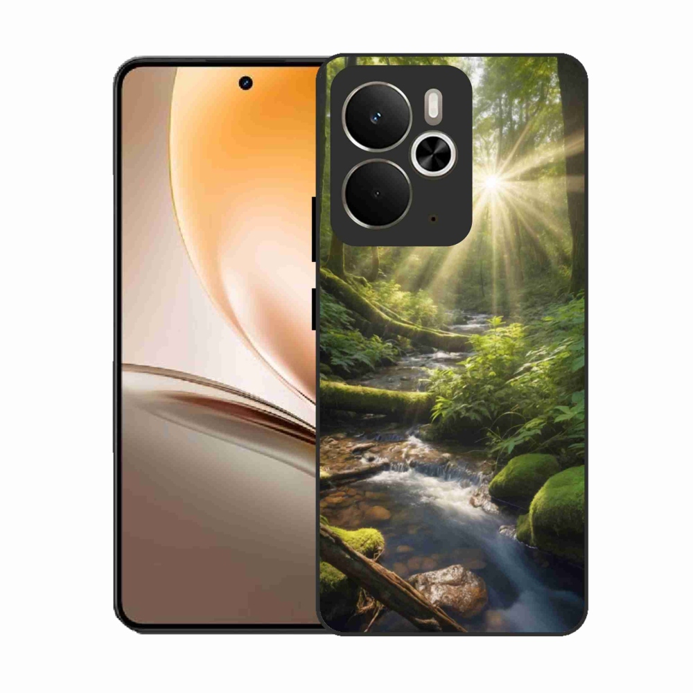 Gelový kryt mmCase na Realme 14T 5G/14 5G - hlubina lesa