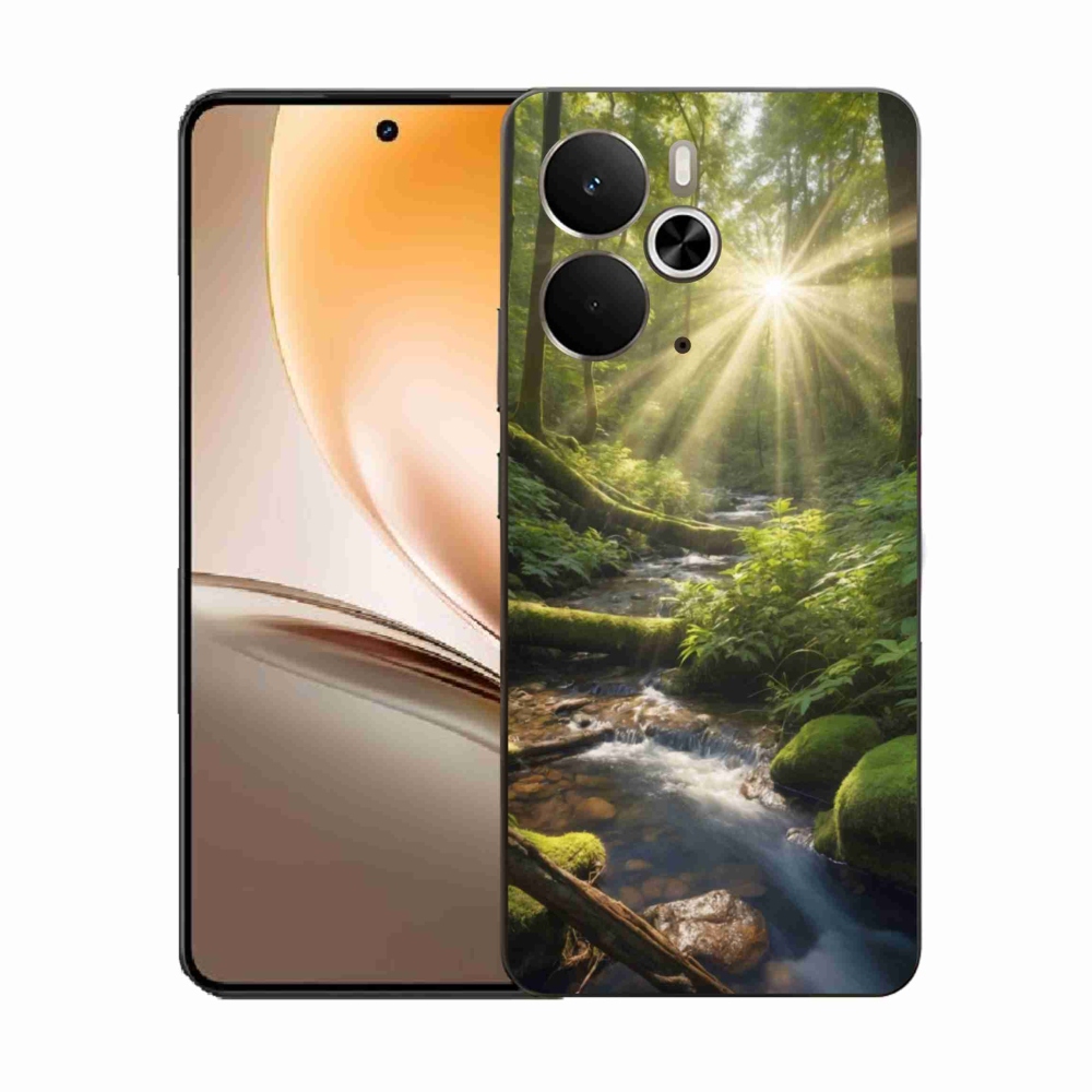 Gelový kryt mmCase na Realme 14T 5G/14 5G - hlubina lesa