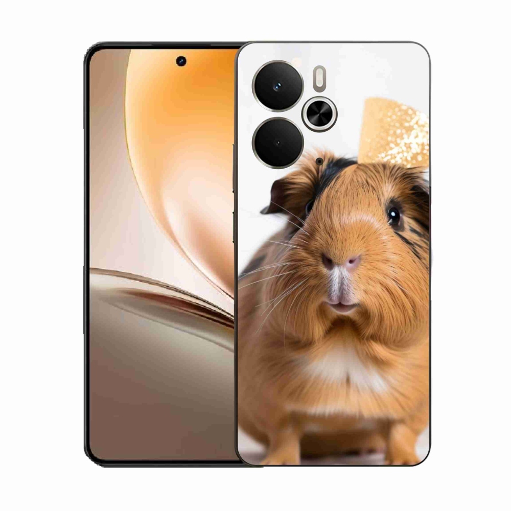 Gelový kryt mmCase na Realme 14T 5G/14 5G - hnědé morče